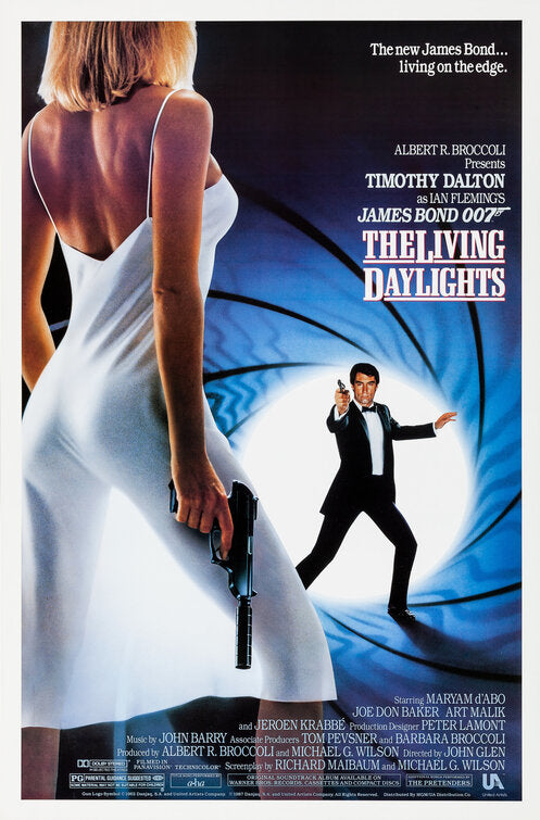 the movie poster: The Living Daylights (1987) ver2