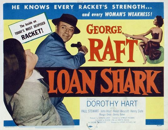 the movie poster: Loan Shark (1952)