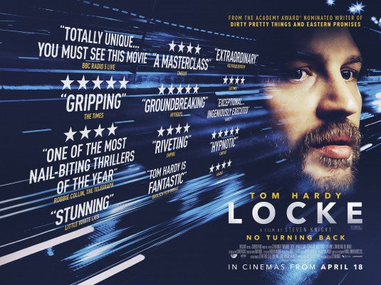 1000 piece jigsaw puzzle for the movie poster: Locke (2014) ver4