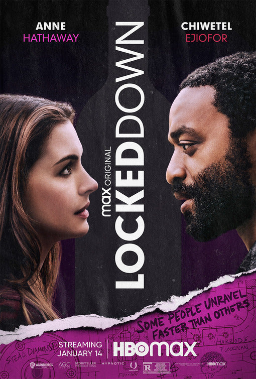 1000 piece jigsaw puzzle for the movie poster: Locked Down (2021)