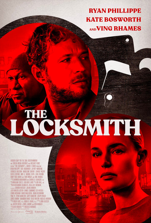 1000 piece jigsaw puzzle for the movie poster: The Locksmith (2023)