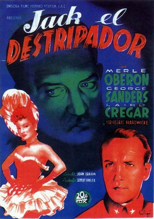the movie poster: The Lodger (1944) ver3
