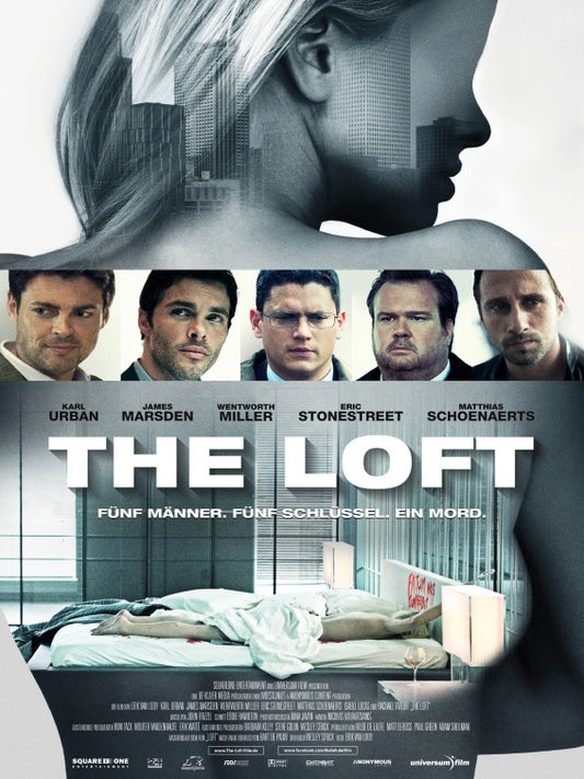 1000 piece jigsaw puzzle for the movie poster: The Loft (2014)