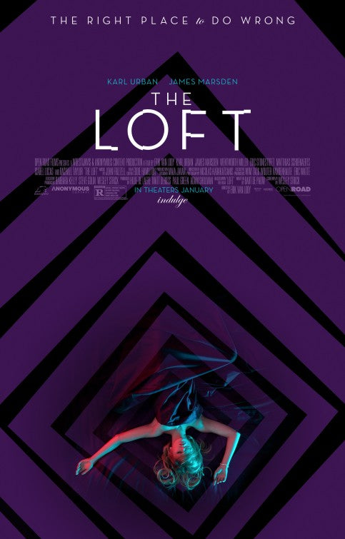 1000 piece jigsaw puzzle for the movie poster: The Loft (2014) ver2