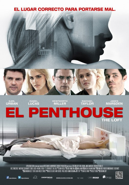 1000 piece jigsaw puzzle for the movie poster: The Loft (2014) ver3