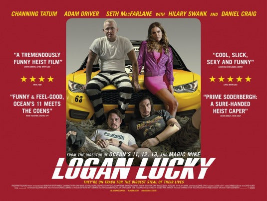 1000 piece jigsaw puzzle for the movie poster: Logan Lucky (2017) ver2