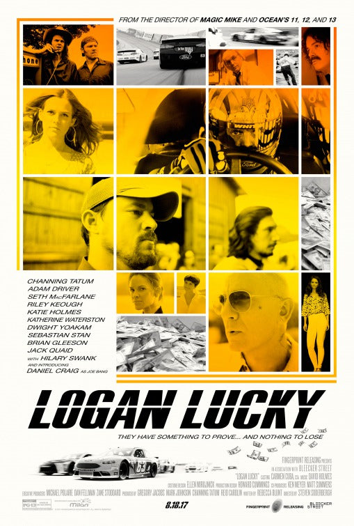 1000 piece jigsaw puzzle for the movie poster: Logan Lucky (2017) ver3