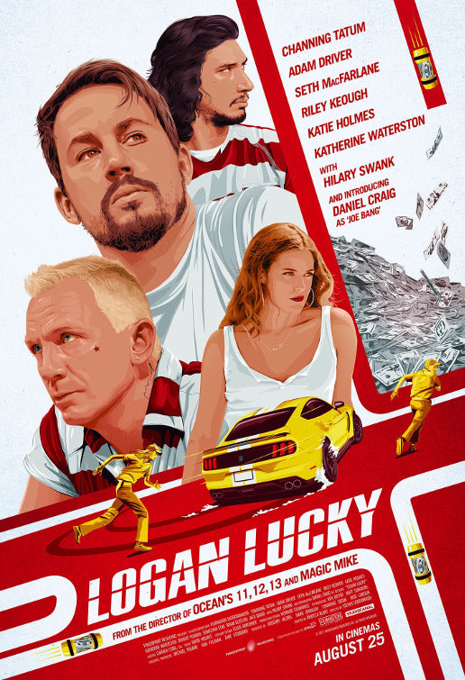 1000 piece jigsaw puzzle for the movie poster: Logan Lucky (2017) ver4