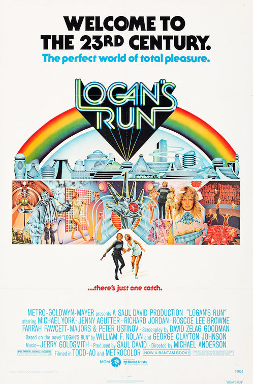the movie poster: Logan's Run (1976)