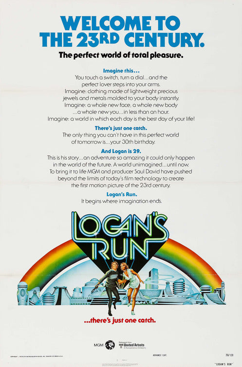 the movie poster: Logan's Run (1976) ver2