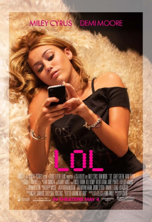 1000 piece jigsaw puzzle for the movie poster: LOL (2012)