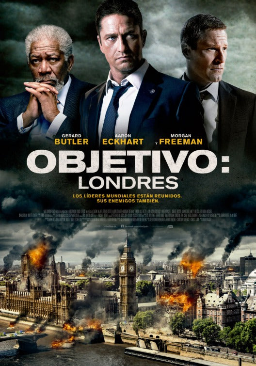 1000 piece jigsaw puzzle for the movie poster: London Has Fallen (2016) ver8