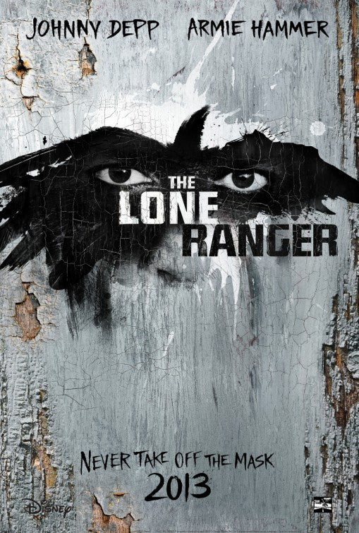 1000 piece jigsaw puzzle for the movie poster: The Lone Ranger (2013)