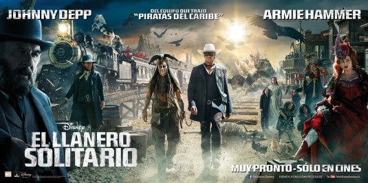 1000 piece jigsaw puzzle for the movie poster: The Lone Ranger (2013) ver11