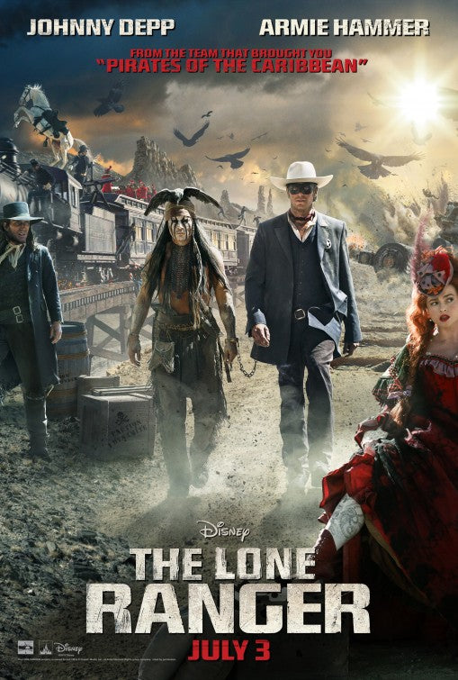 1000 piece jigsaw puzzle for the movie poster: The Lone Ranger (2013) ver12
