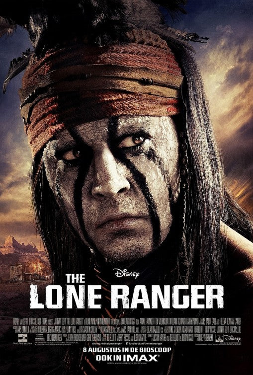 1000 piece jigsaw puzzle for the movie poster: The Lone Ranger (2013) ver19
