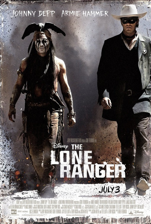 1000 piece jigsaw puzzle for the movie poster: The Lone Ranger (2013) ver2