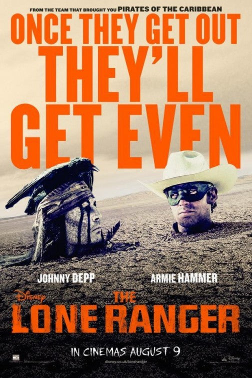 1000 piece jigsaw puzzle for the movie poster: The Lone Ranger (2013) ver25
