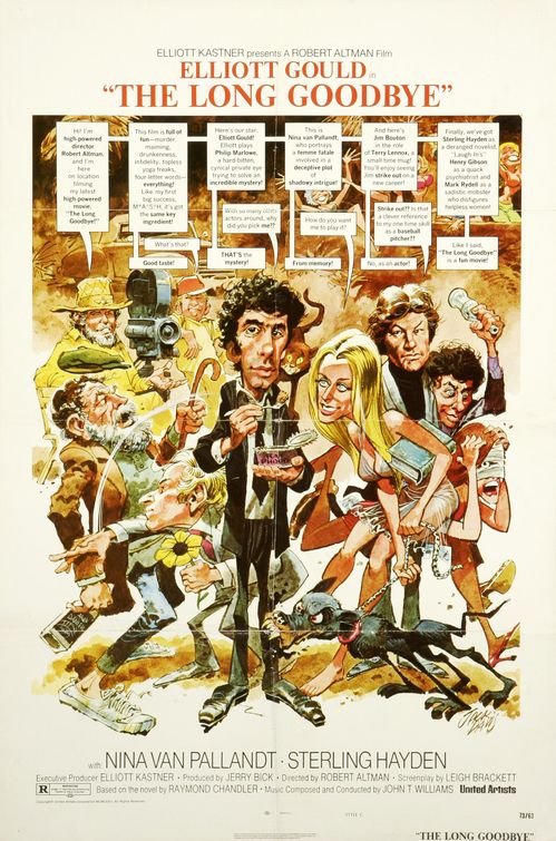 the movie poster: The Long Goodbye (1973) ver2