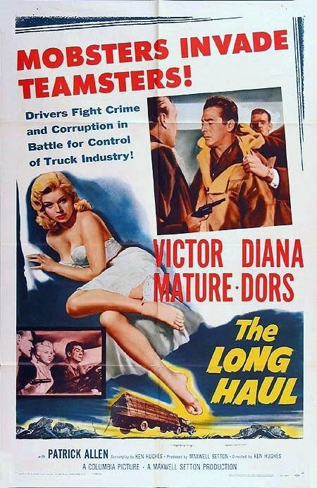 the movie poster: The Long Haul (1957)