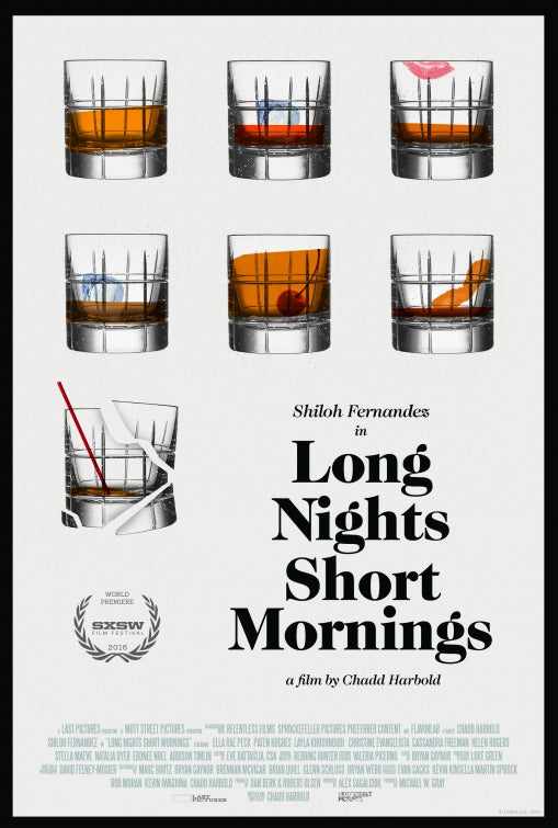 1000 piece jigsaw puzzle for the movie poster: Long Nights Short Mornings (2016)