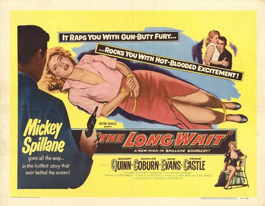 the movie poster: The Long Wait (1954)