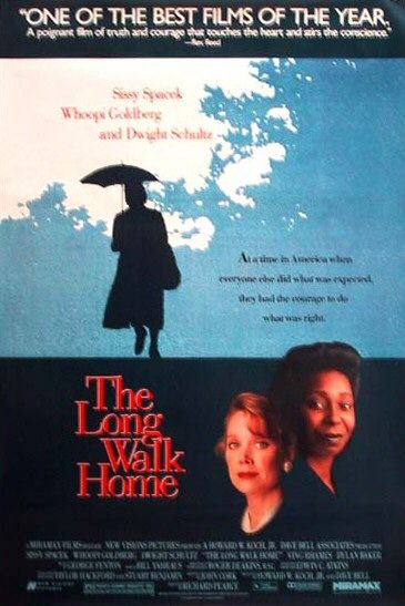 the movie poster: The Long Walk Home (1990)