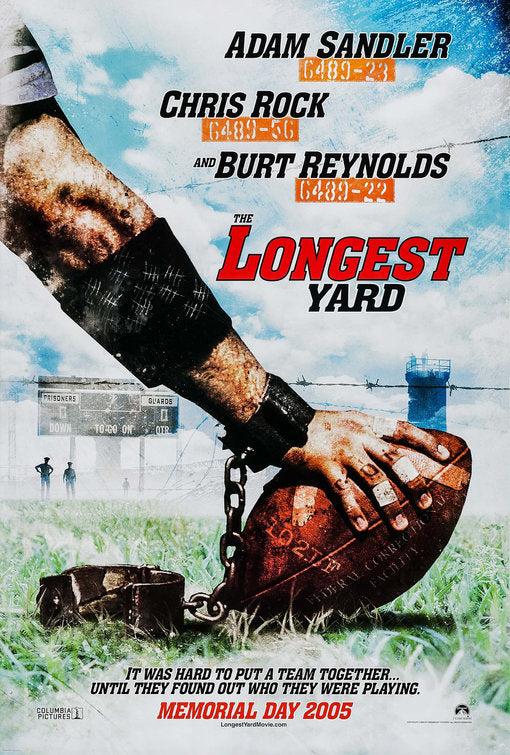the movie poster: The Longest Yard (2005)