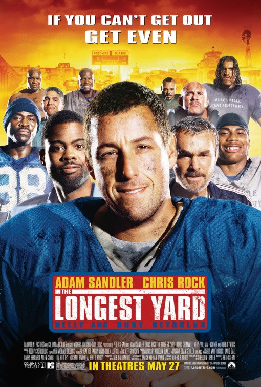 the movie poster: The Longest Yard (2005) ver2