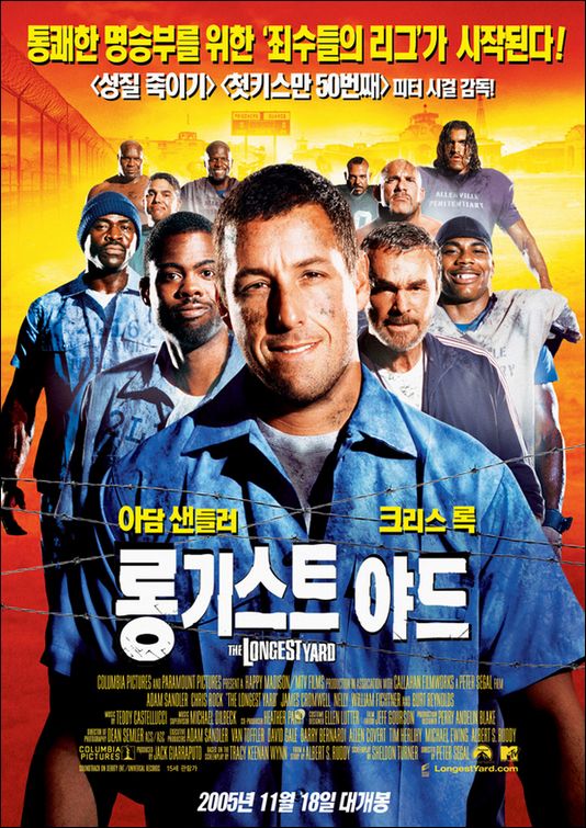 the movie poster: The Longest Yard (2005) ver3
