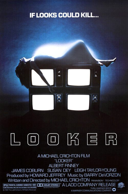 the movie poster: Looker (1981)
