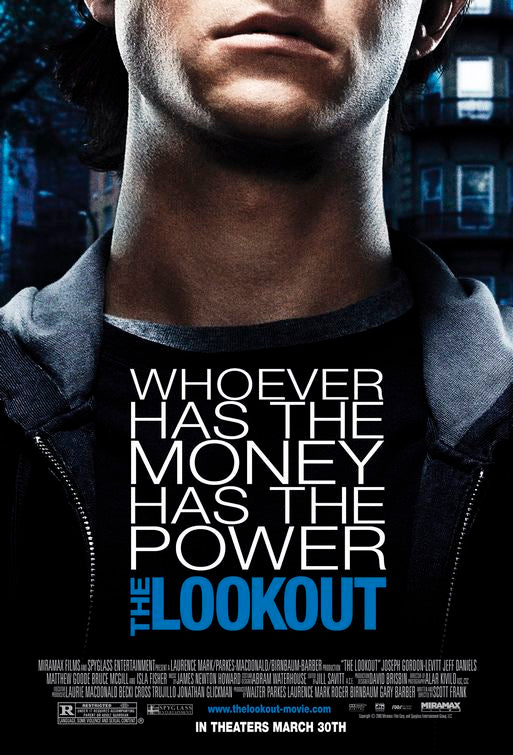 the movie poster: The Lookout (2007) ver2