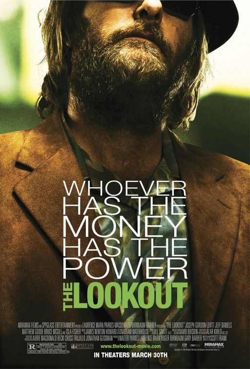 the movie poster: The Lookout (2007) ver3