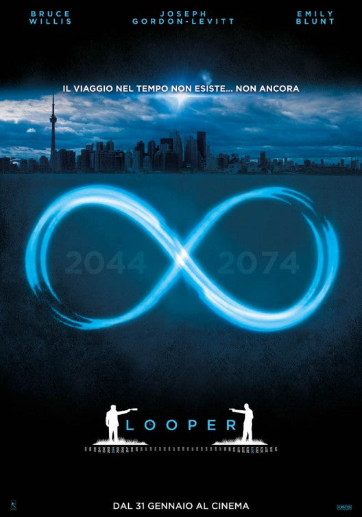 1000 piece jigsaw puzzle for the movie poster: Looper (2012) ver16