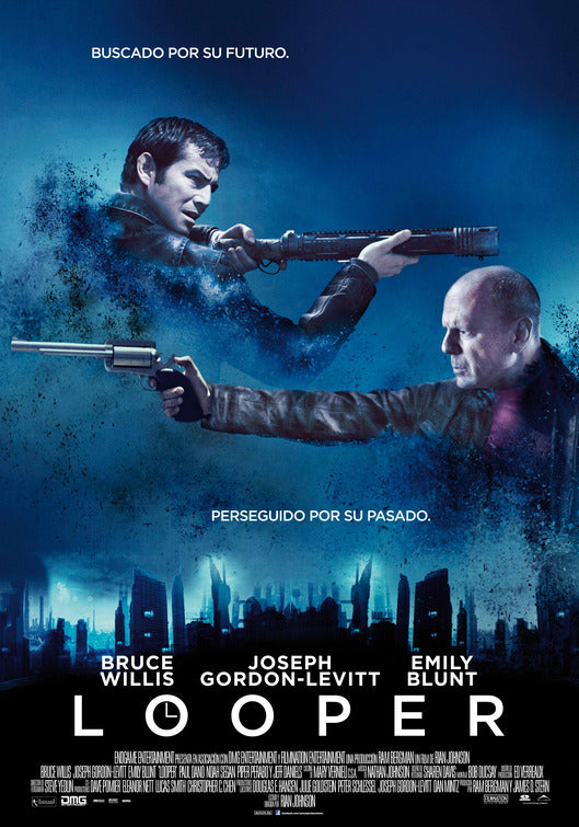 1000 piece jigsaw puzzle for the movie poster: Looper (2012) ver18