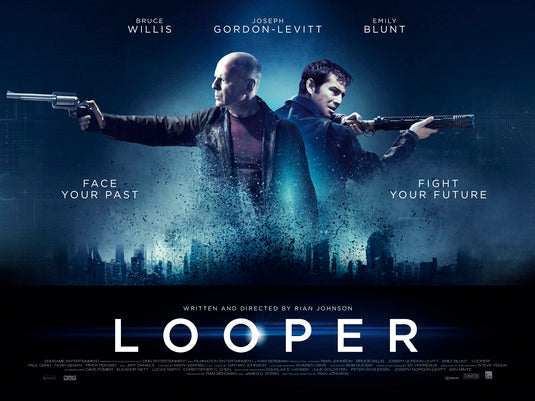 1000 piece jigsaw puzzle for the movie poster: Looper (2012) ver3