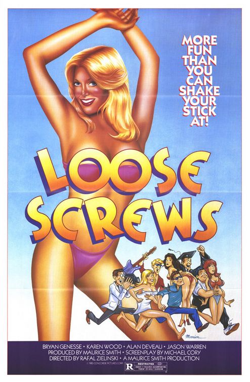 the movie poster: Loose Screws (1985)