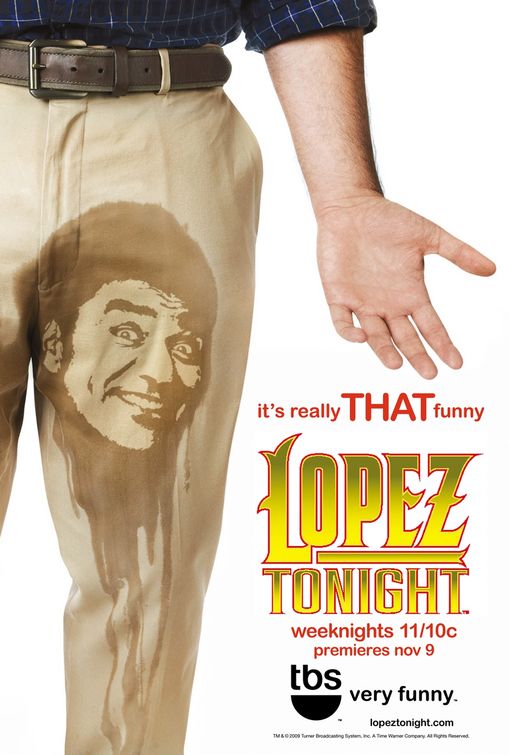 1000 piece jigsaw puzzle for tv poster: Lopez Tonight