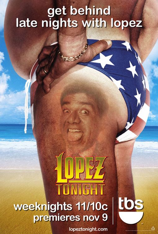 1000 piece jigsaw puzzle for tv poster: Lopez Tonight, ver2