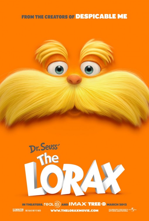 1000 piece jigsaw puzzle for the movie poster: The Lorax (2012)