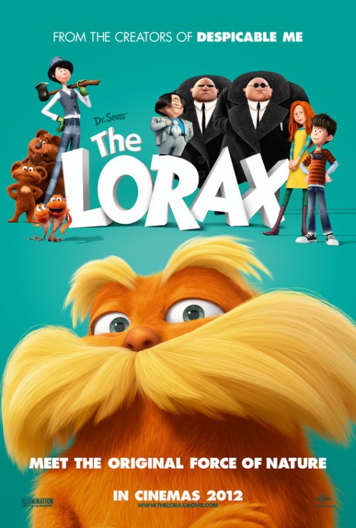 1000 piece jigsaw puzzle for the movie poster: The Lorax (2012) ver3