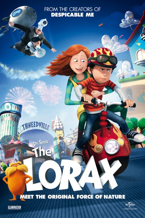 1000 piece jigsaw puzzle for the movie poster: The Lorax (2012) ver4