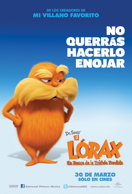 1000 piece jigsaw puzzle for the movie poster: The Lorax (2012) ver5