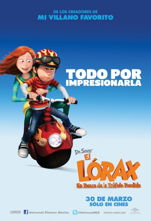 1000 piece jigsaw puzzle for the movie poster: The Lorax (2012) ver6