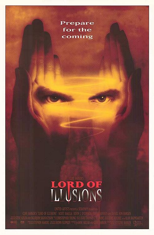 the movie poster: Lord of Illusions (1995) ver2