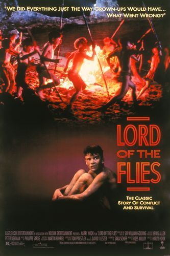 the movie poster: Lord of the Flies (1990)