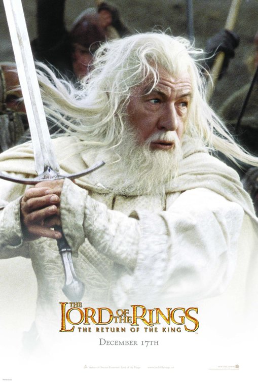 the movie poster: The Lord of the Rings: The Return of the King (2003) ver3