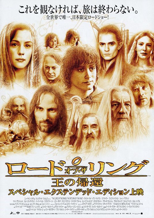 the movie poster: The Lord of the Rings: The Return of the King (2003) ver8