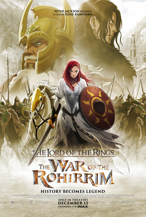1000 piece jigsaw puzzle for the movie poster: The Lord of the Rings: The War of the Rohirrim (2024)