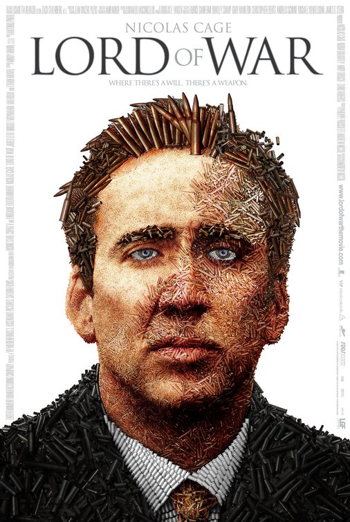 the movie poster: Lord of War (2005) ver2